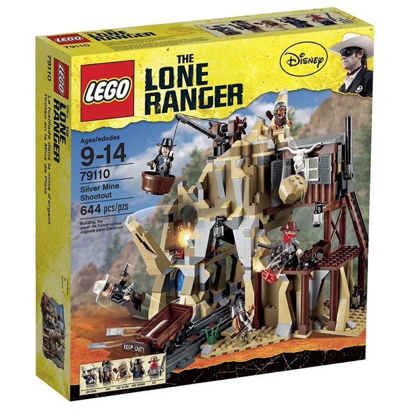 LEGO The Lone Ranger Silver Mine Shootout 79110 樂高 獨行俠