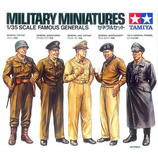 神通模型 田宮 TAMIYA 35118 1/35 二次世界大戰名將軍人形組