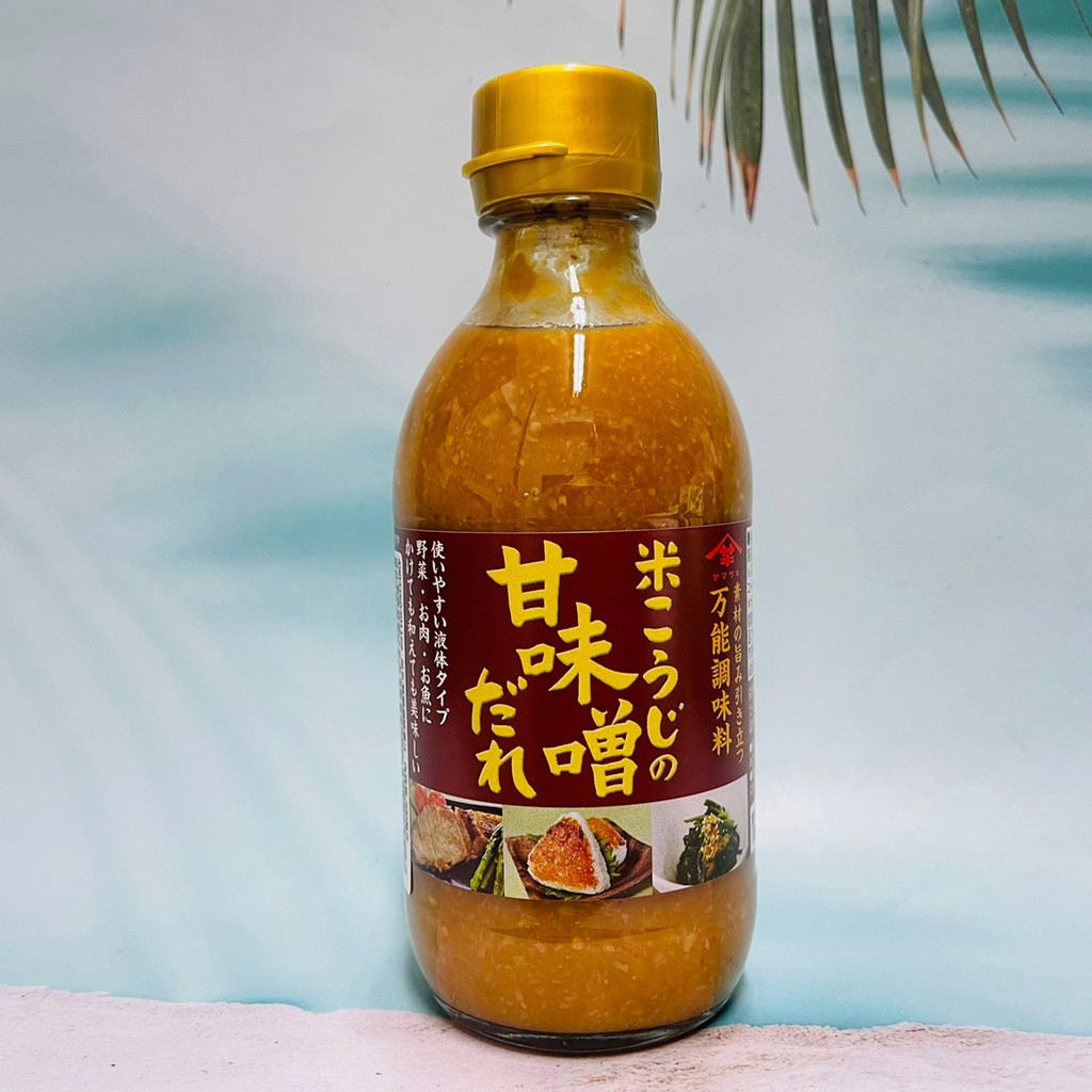 日本 Yamasaki 山崎 味噌調味醬汁 甘味噌 米味噌 300ml 萬能調味料