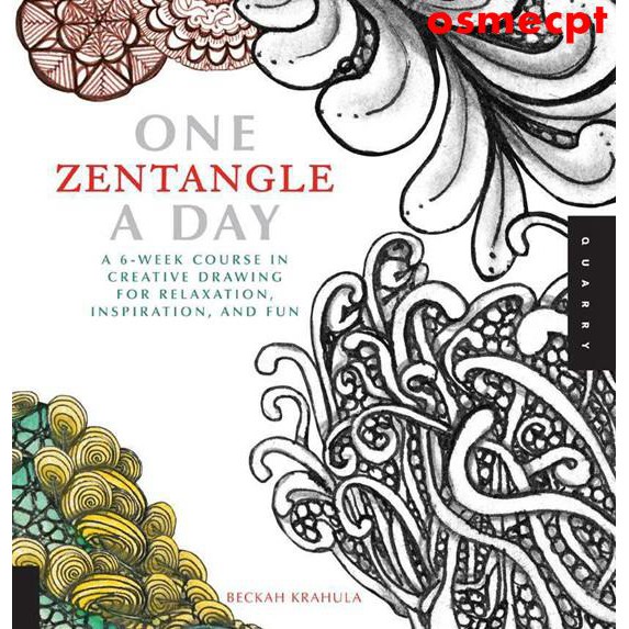 限時優惠】【英語電子閱讀PDF版】H615｜禪繞繪畫藝術｜One Zentangle A 