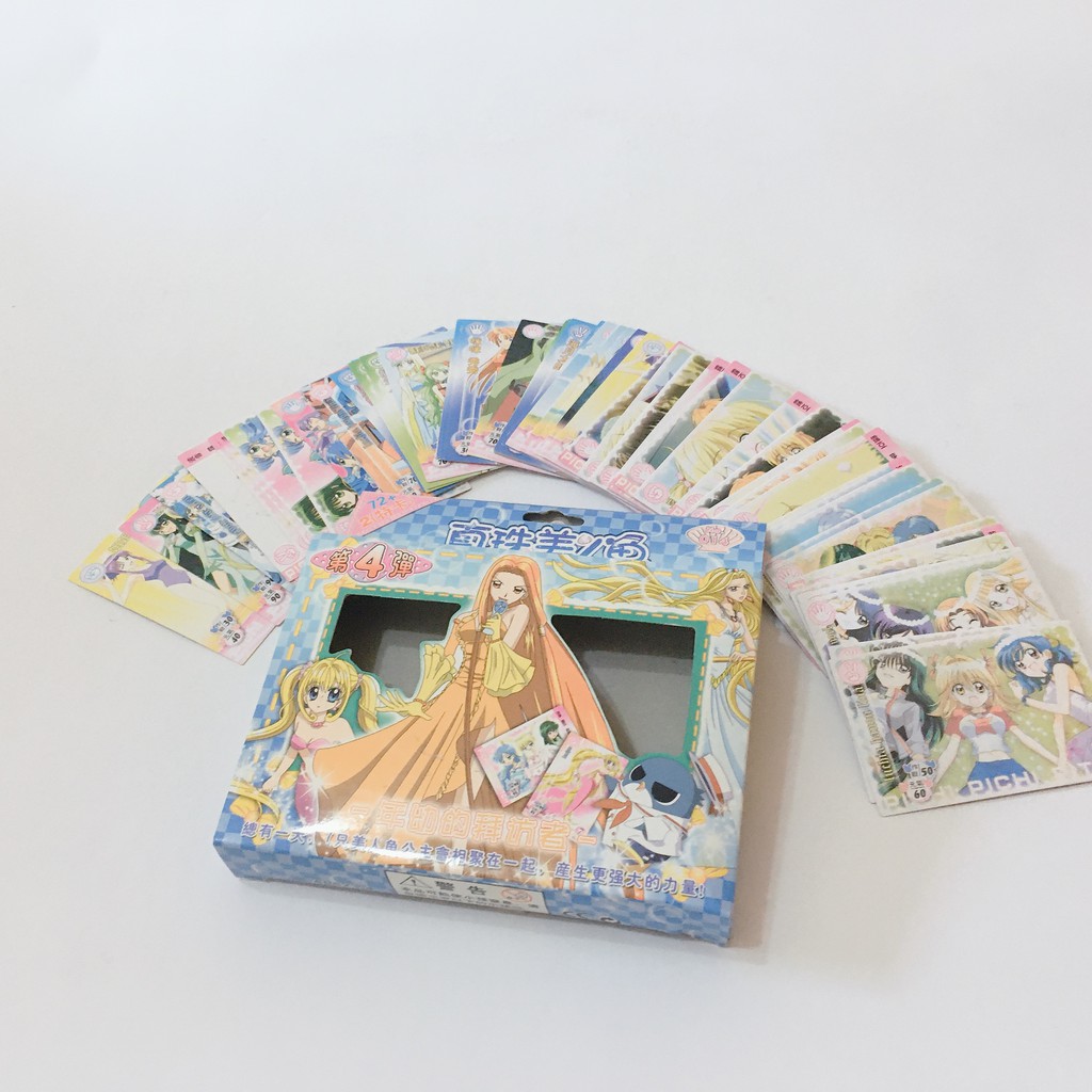 真珠美人魚 第4彈 卡片 決鬥卡牌 套組（72+2特）