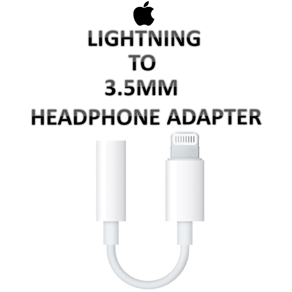 【原廠吊卡盒裝】蘋果 APPLE Lightning 對 3.5 公釐耳機插孔轉接器 3.5mm