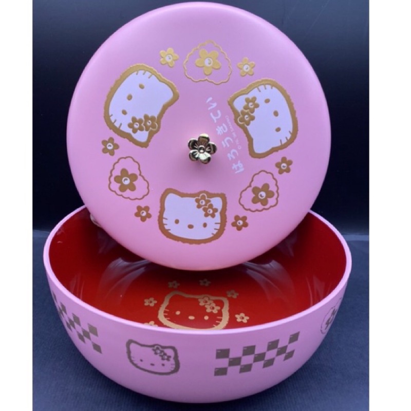 🧨🧨日本🇯🇵hello kitty仿漆器🧨過年🧨糖果盒點心盒
