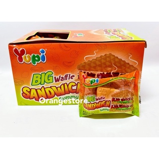 [蝦皮代開電子發票] YUPI 呦皮大鬆餅三明治造型軟糖 31公克X24包