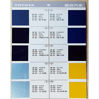 艾仕得(杜邦)塗料 原廠配方點漆筆.補漆筆 TOYOTA VIOS CAMRY YARIS WISH ALTIS