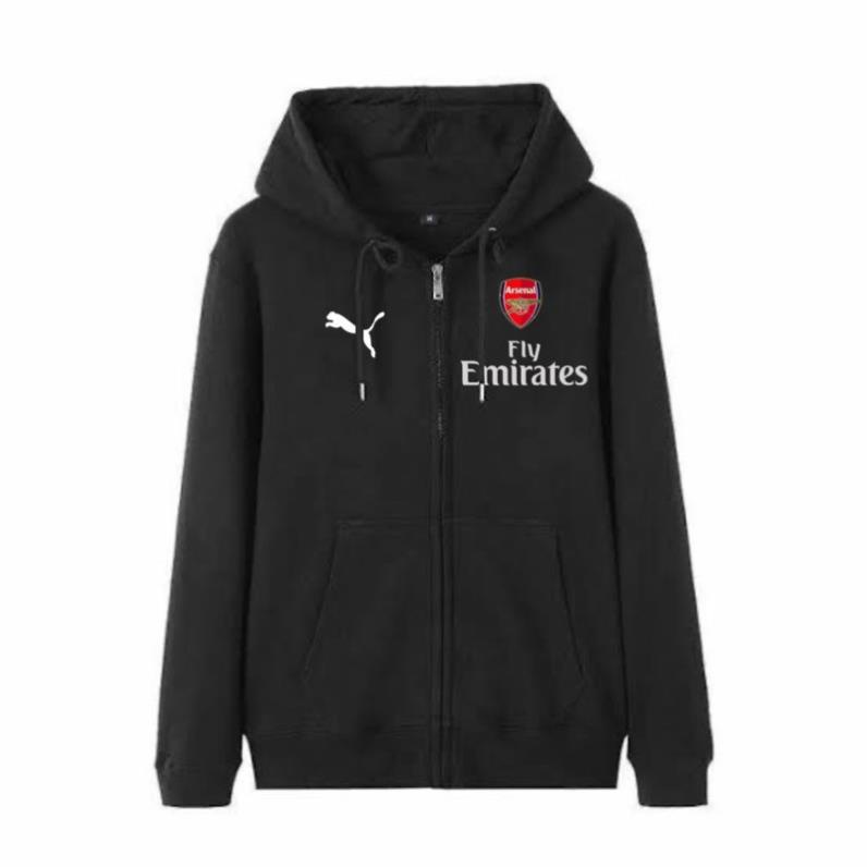 美麗的中性 Fly Emirates 拉鍊連帽夾克
