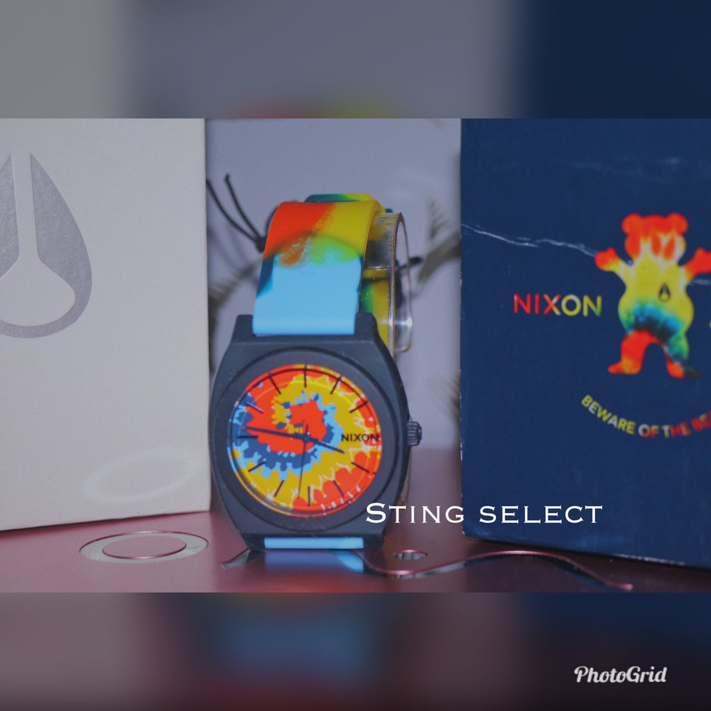 “STing Select” 全新 NIXON Grizzly 聯名手錶