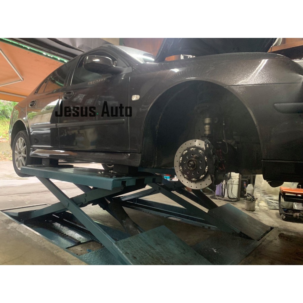 Saab 93 16寸圈 直上 前小六活塞+300雙片式碟盤