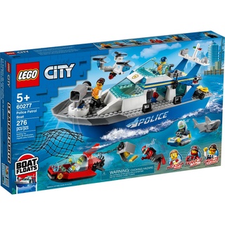 LEGO 60277 警用巡邏艇 城市 <樂高林老師>