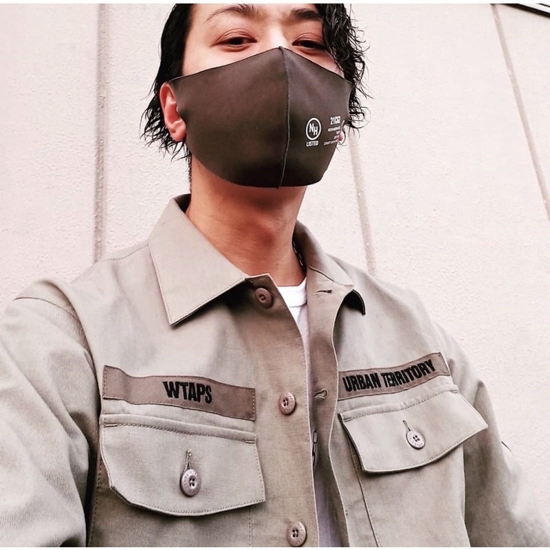WTAPS BUDS / LS / COTTON. SERGE