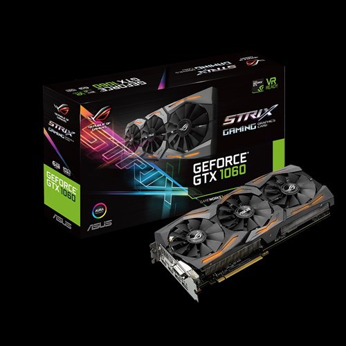 【ASUS ROG STRIX GTX1060 6G 】【 九成新 】【非礦卡 】