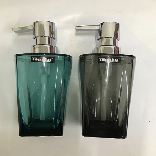 MS晶彩乳液瓶 綠/黑 歐式洗手液/沐浴露/按壓瓶空瓶