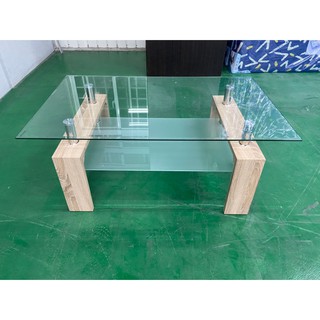 吉田二手傢俱❤全新 簡約風茶几 玻璃茶幾 客廳沙發桌 現代茶几 收納茶几 置物茶几