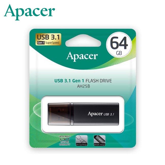 Apacer 64GB USB 3.2隨身碟