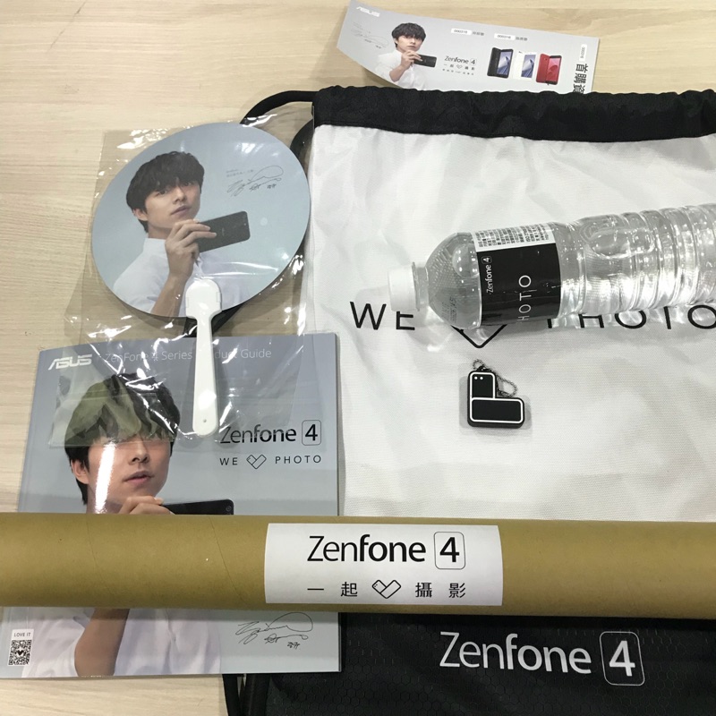 孔劉代言zenfone 4 發表會全套贈品 蝦皮購物