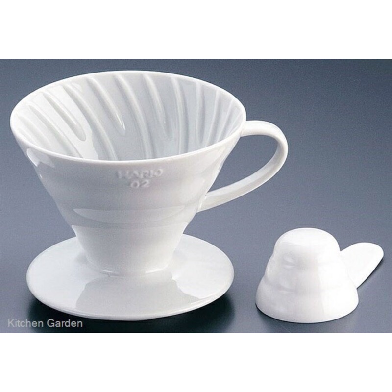 日本製 Hario V60咖啡濾杯  VD-02耐熱pp樹脂 圓錐濾杯 咖啡沖泡濾杯 內部螺旋設計1~4杯用