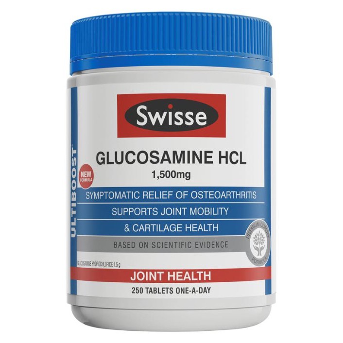 澳洲代購*Swisse Glucosamine HCL 1500mg 葡萄糖胺250片