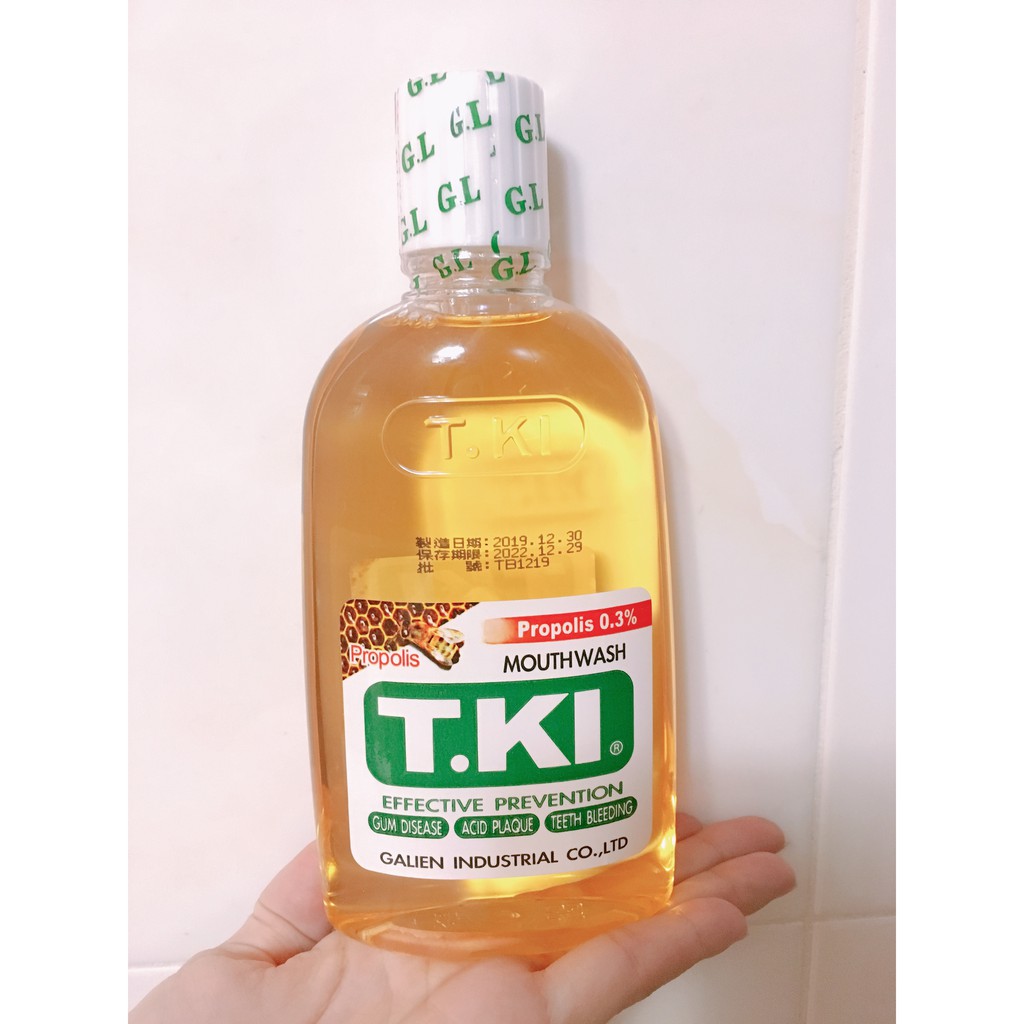 TKI鐵齒 蜂膠漱口水 350ML/瓶