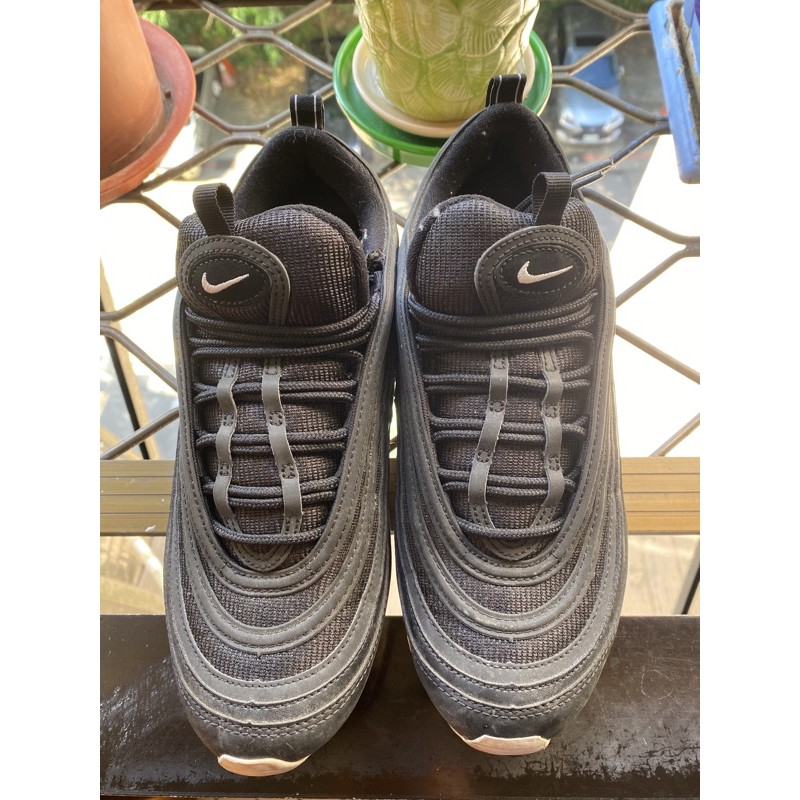 Nike air max97 黑色白底 26號