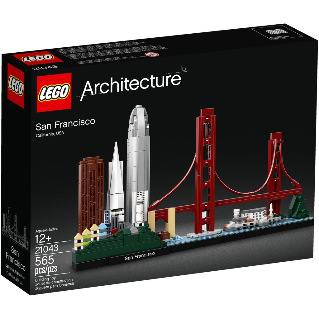 LEGO 21043 舊金山 San Francisco《熊樂家 高雄樂高專賣》Architechture 經典建築系列