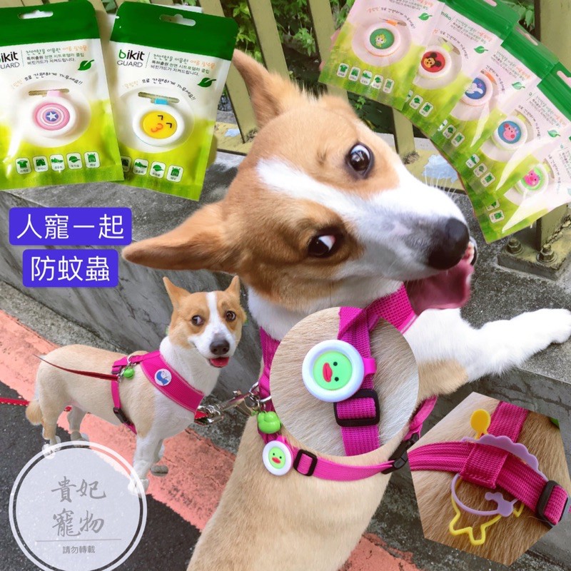 ❤️寵物韓國防蚊釦⭕️日本進口JOYPET 寵物天然精油驅蟲項圈掛件 防蚊貼 寵物驅蟲用品⭕️兒童防蚊貼寵物也可以使用喔