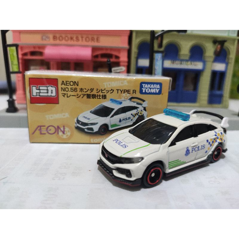 Tomica Aeon 限定 56 Honda Civic Type R 喜美 馬來西亞 警車 警察車