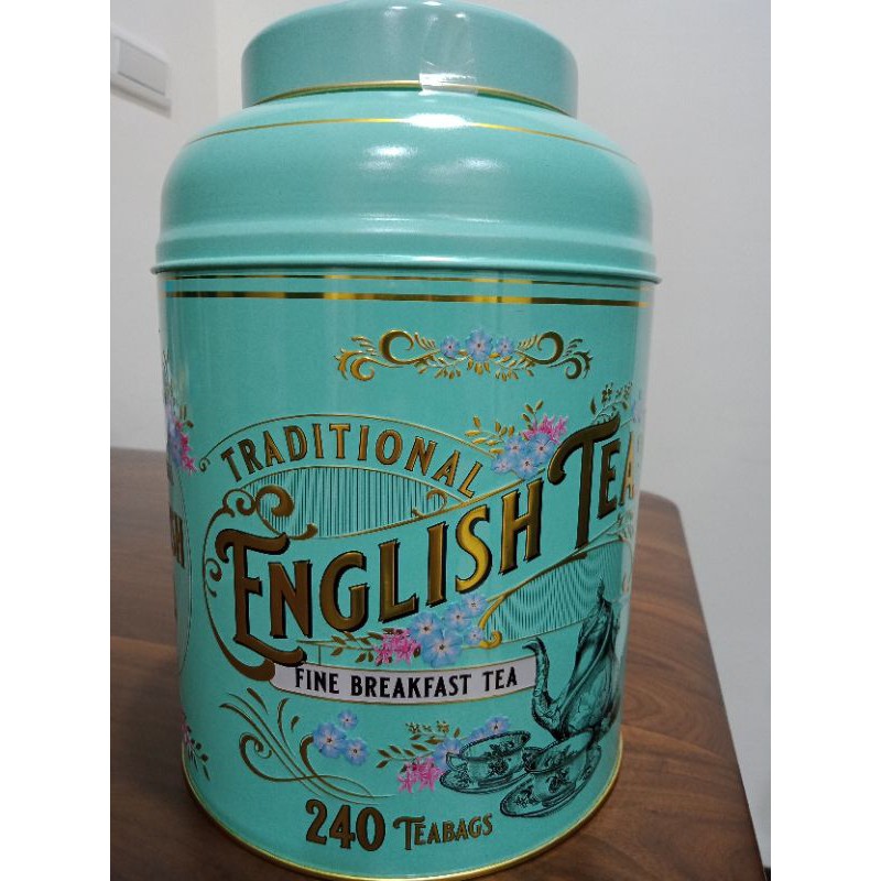 好市多 復古鐵罐英國早餐茶茶包