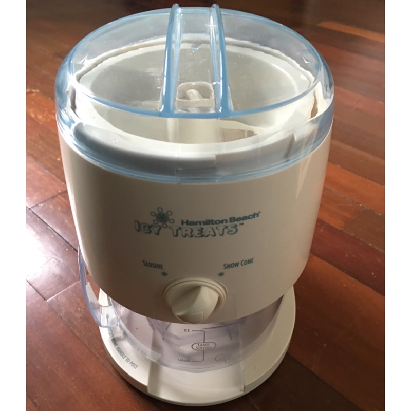 漢美馳 Hamilton Beach Icy Treats 刨冰機 蝦皮購物