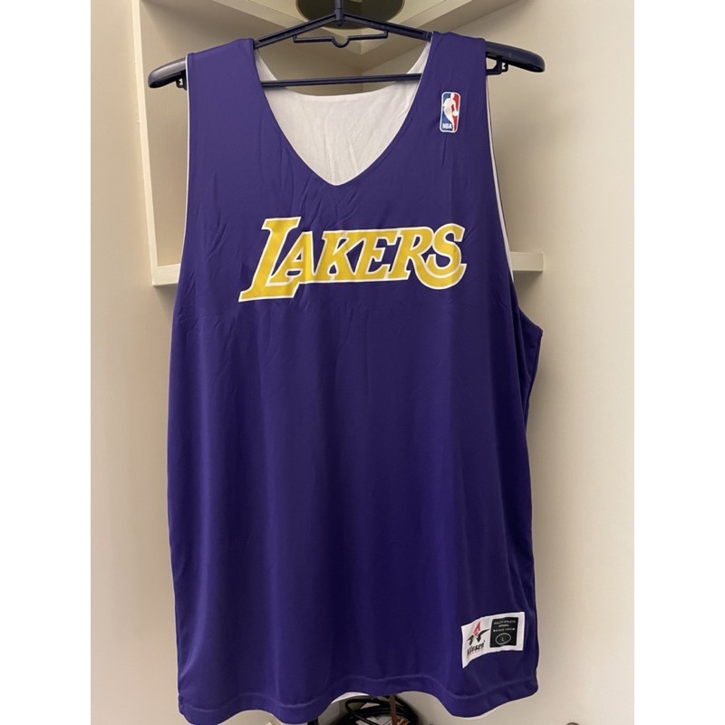 NBA 洛杉磯湖人隊 雙面穿球衣 兩面穿 熱身 總冠軍 季後賽 隊內對抗賽 主客場 Kobe LeBron James