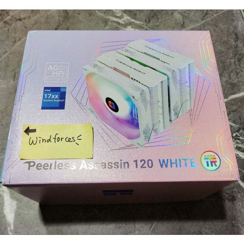 ［可刷卡現貨］利民PA120白WHITE ARGB/SE WHITE ARGB 散熱器/塔散13代LGA1700/am5