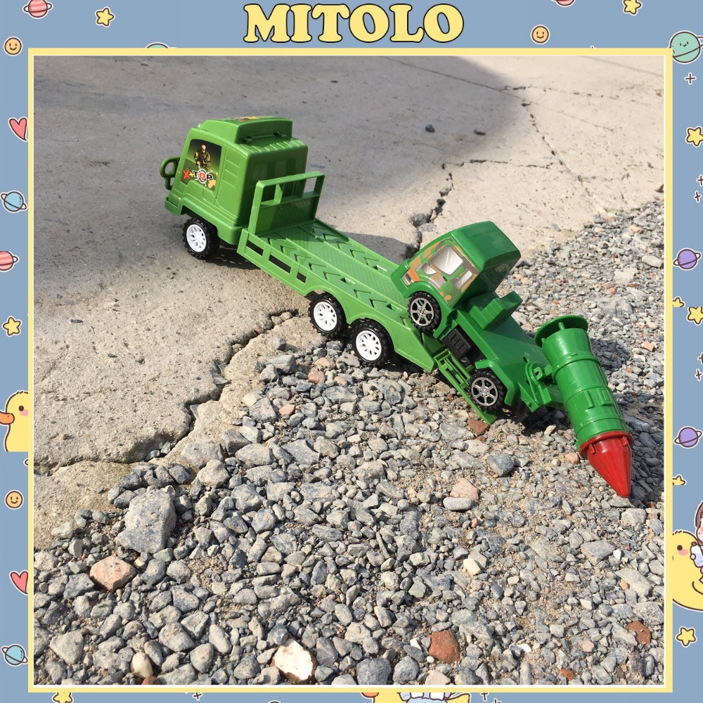嬰兒玩具車 MITOLO 警車模型軍車玩具 JF988-19A