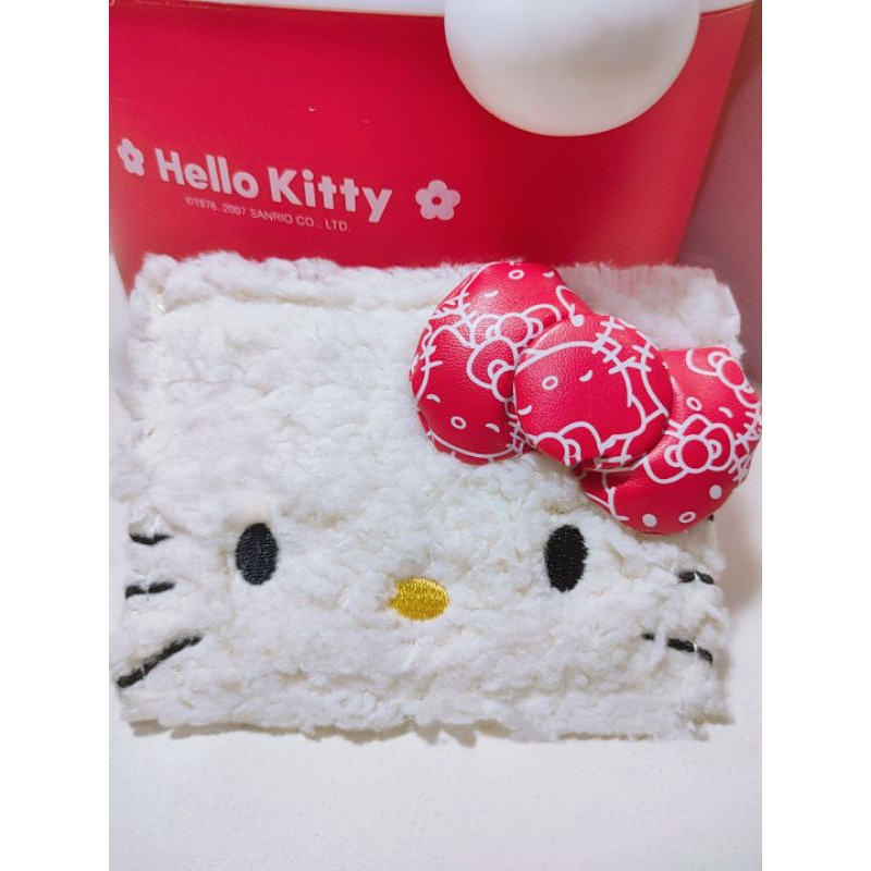 全新現貨✅Sanrio三麗鷗正版 日本 絨毛Hello Kitty悠遊卡套 證件套 保護套 票卡夾
