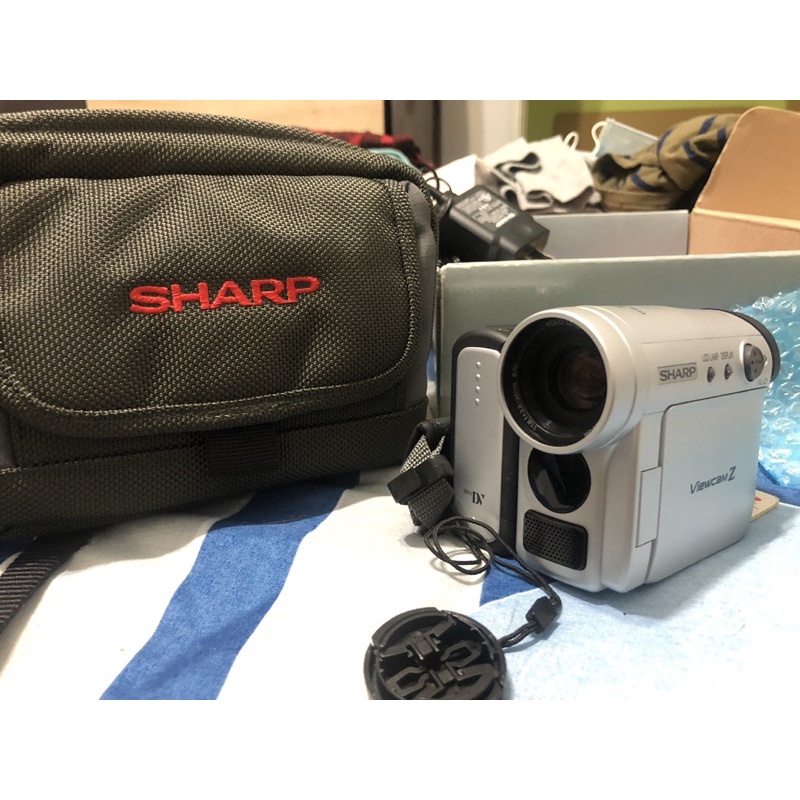 夏普Sharp viewcamZ Dv 錄影機 攝影機 Mini Dv卡帶式 非相機 鏡頭 Hi8 V8 mv D8