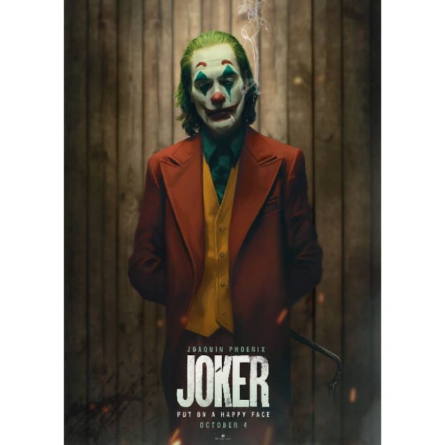 (電影海報) 小丑 Joker DC 蝙蝠俠 黑暗騎士 正義聯盟 超級英雄 水行俠 超人 神力女超人 自殺突擊隊