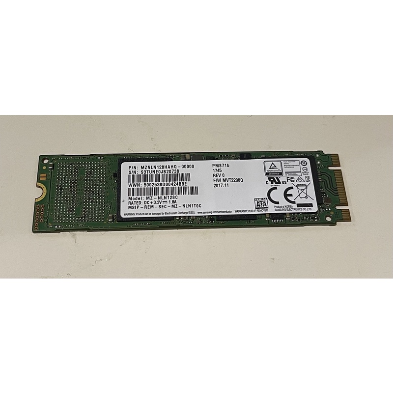 三星SAMSUNG M.2 SSD MZ-NLN128C 128G