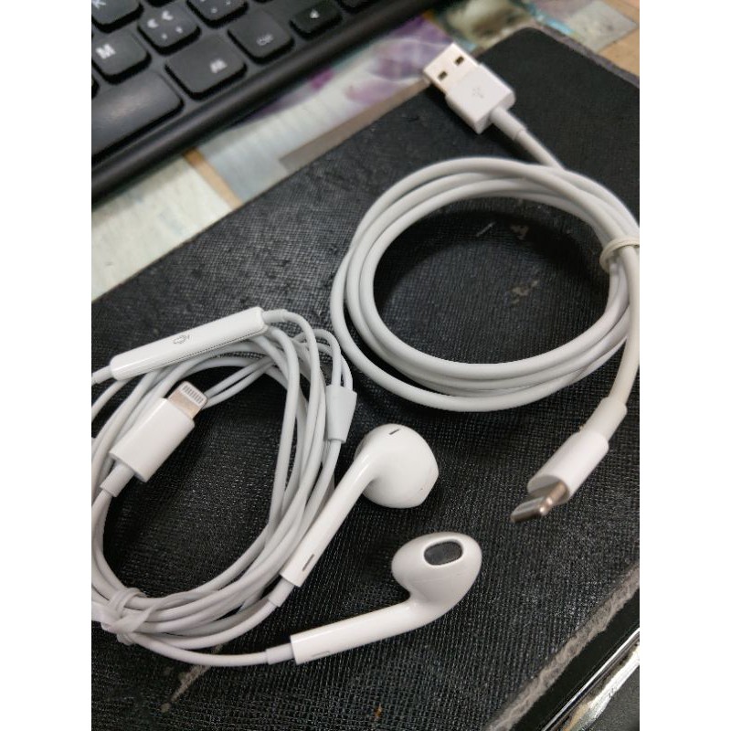 apple原廠 iphone lighting earpods耳機 原廠傳輸線 iphone12