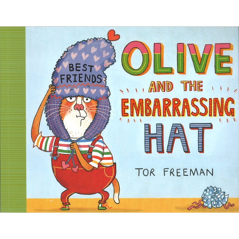 【麥克兒童外文書店】OLIVE AND THE EMBARRASSING HAT｜英文故事繪本【麥克兒童外文書店】