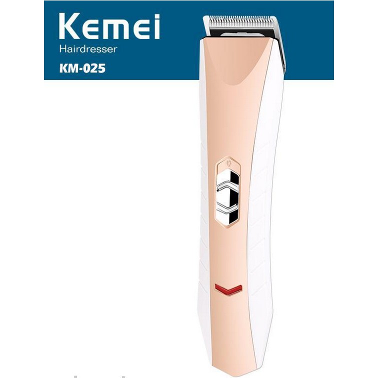 【小琪的店】(公司貨)Kemei科美KM-025 家用美髮電推剪充電電動理髮器電推子剃頭刀電池可拆卸