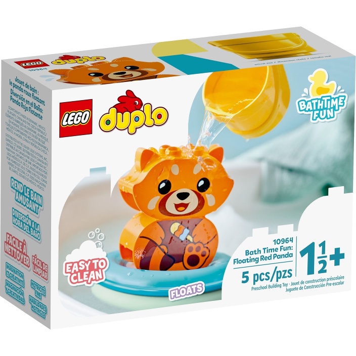 ||高雄 宅媽|樂高 積木| LEGO“10964 快樂洗澡趣：漂浮小貓熊“