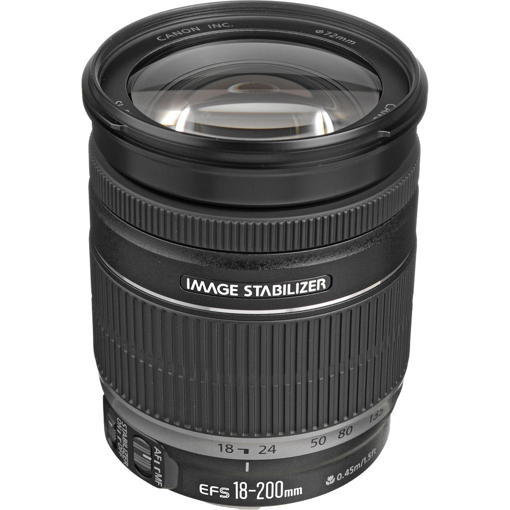 二手 保存良好 Canon 佳能 單眼相機 鏡頭 EF-S 18-200mm f/3.5-5.6 IS 旅遊鏡 免運