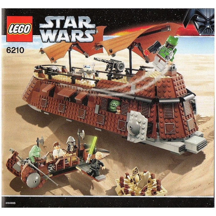 LEGO  6210  Star Wars Jabba's Sail Barge 樂高 賈霸飛船 已絕版