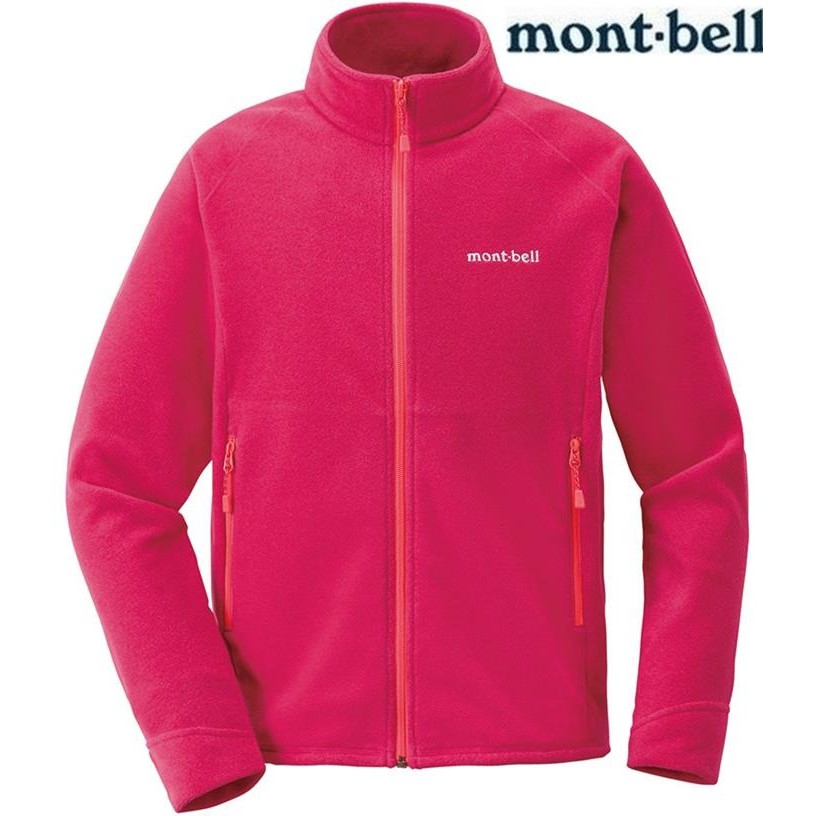 Mont Bell 小朋友保暖外套 刷毛外套 兒童刷毛夾克大童款 Ope紅montbell 蝦皮商城 Line購物
