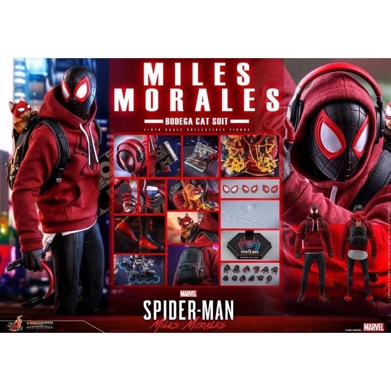 全新現貨 野獸國 – VGM50 –《 漫威 蜘蛛人 》 邁爾斯 摩拉斯 店貓戰衣款 Spider Man