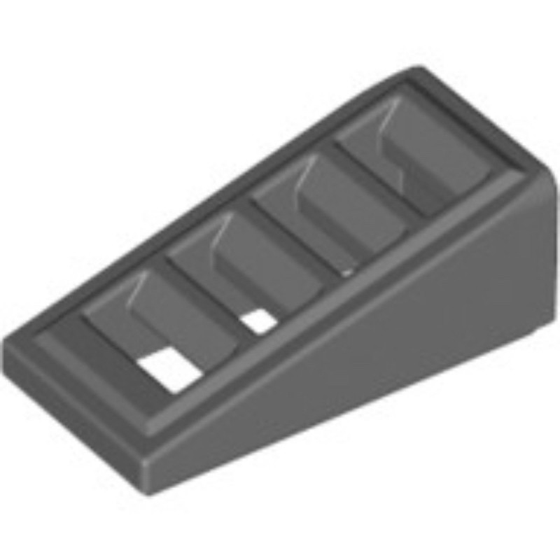 樂高 LEGO 61409 深灰色 黑色 斜面水溝蓋 進（排）氣孔 斜向磚