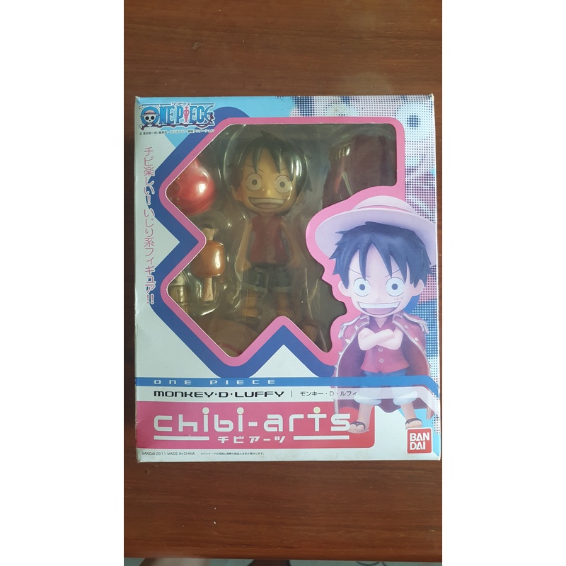 全新航海王魯夫萬代Chibi-arts黏土人Q版公仔（正品）