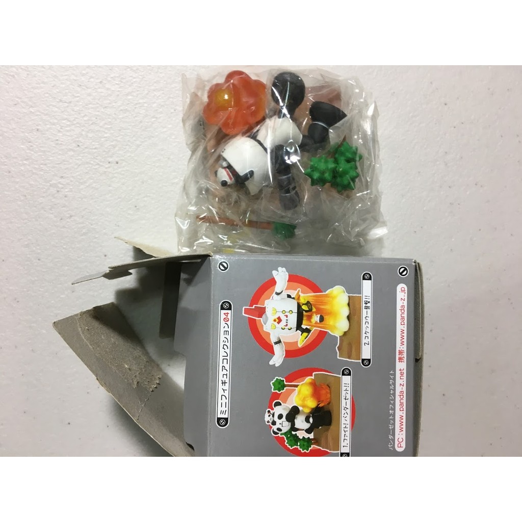 日版panda Z パンダーz ミニフィギュアコレクション4 スカルパンダ現る編 盒玩單賣彩色版全新品未拆封 蝦皮購物