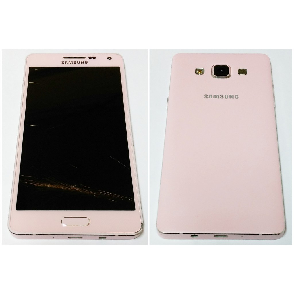 b0472 Samsung Galaxy A5 (A500YZ) 粉色 2G-16GB 二手零件機 報帳 核銷