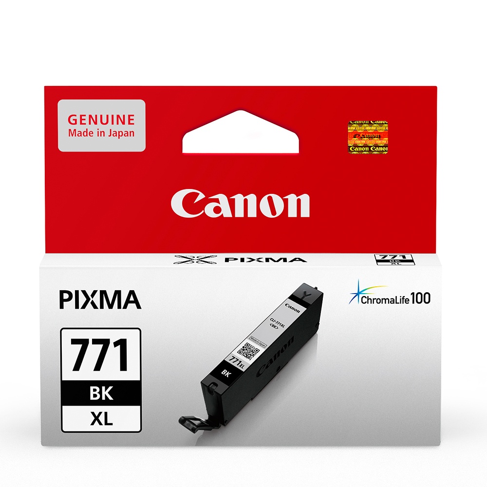 Canon CLI-771XL-BK 原廠高容量淡黑色墨水匣 現貨 廠商直送