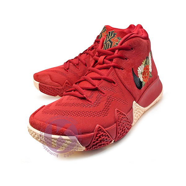 2018 NIKE KYRIE 4 EP CNY 紅色 薔薇 花刺繡 喜慶 新年 943807-600 0118