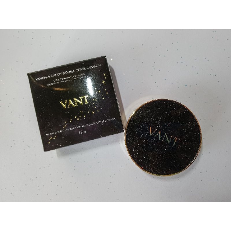 [全新]VANT36.5 galaxy安瓶氣墊粉餅(黑盒) 買粉餅送補充包*2！亮白自然膚色(粉底 韓國品牌)